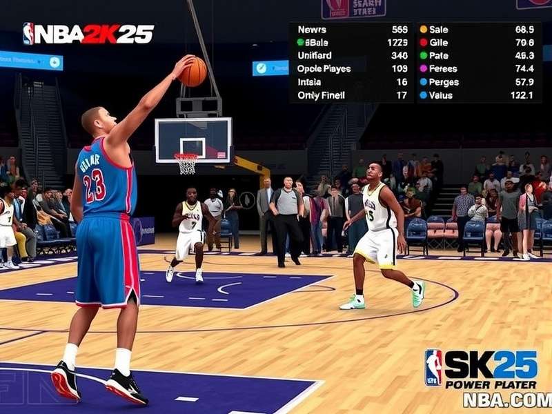 NBA 2K25 Power Play Indian player statistics